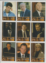 Load image into Gallery viewer, 2008 24 Season 5 Base Set 90 Cards
