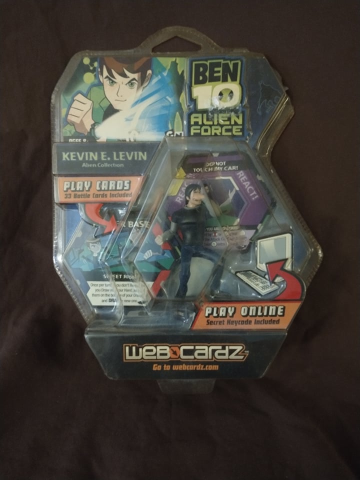 2008 Ben 10 Alien Force Webcardz Kevin E Levin