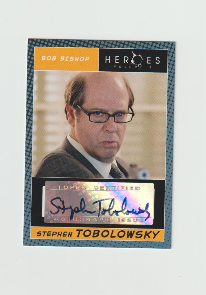 2008 Heroes Vol 2 Autographs Stephen Tobolowsky as Bob Bishop