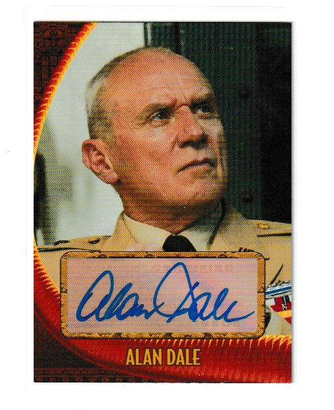 2008 Indiana Jones and the Kingdom of the Crystal Skull Alan Dale Autograph