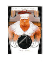 Load image into Gallery viewer, 2008 Marvel Masterpieces 2 Fantastic Four Memorabilia #FF4 The Thing
