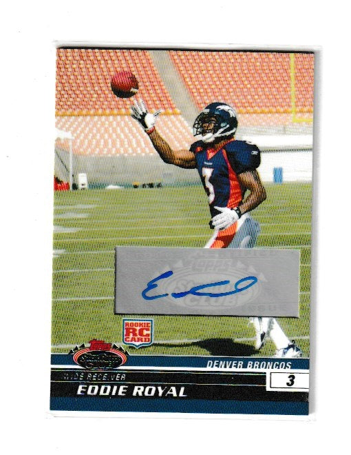 2008 Stadium Club Rookie Autograph #131 Eddie Royal