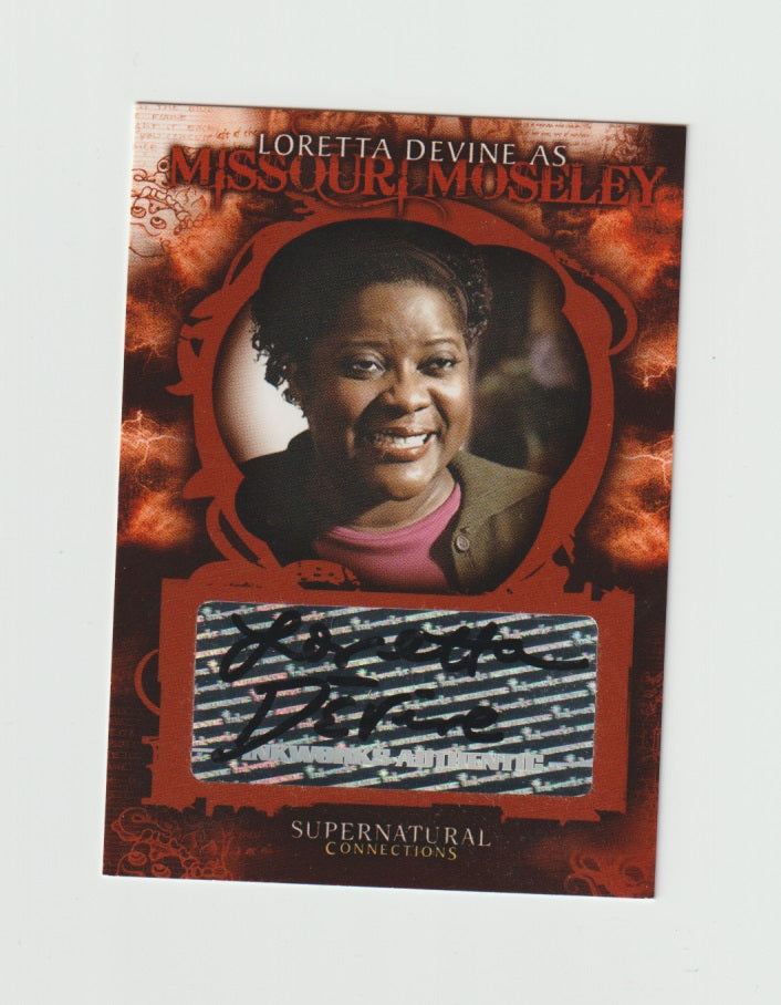 2008 Supernatural Connections Autographs #A-9 Loretta Devine as Missouri Moseley