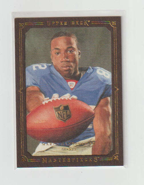 2008 UD Masterpieces Framed Brown #61 Mario Manningham