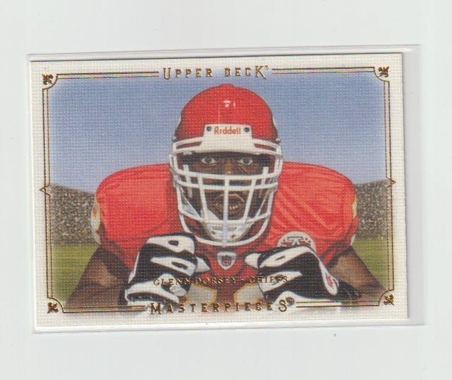 2008 UD Masterpieces Rookies #108 Glenn Dorsey