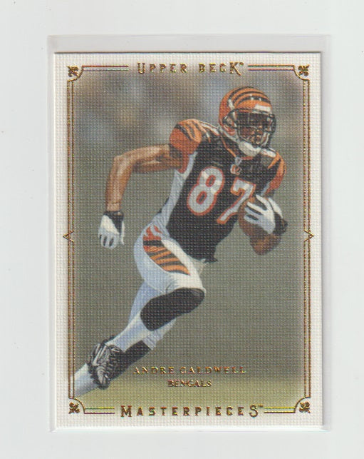 2008 UD Masterpieces Rookies #18 Andre Caldwell