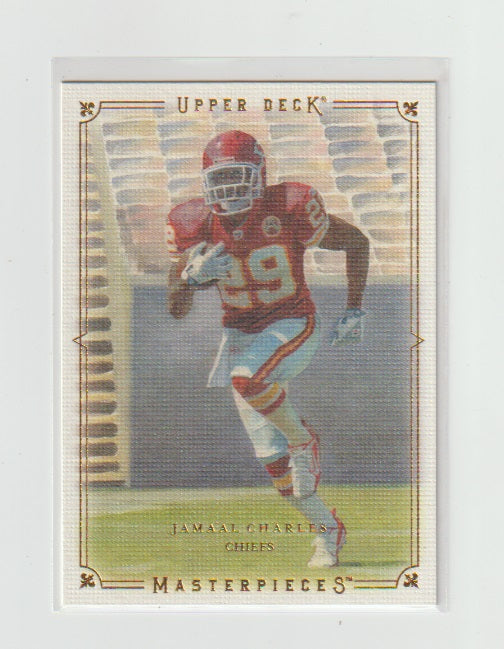 2008 UD Masterpieces Rookies #42 Jamaal Charles