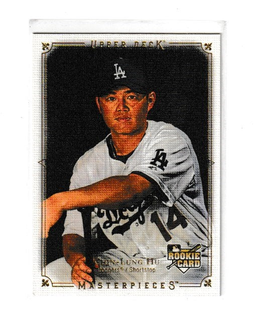 2008 UD Masterpieces Rookies #43 Chin-Lung Hu