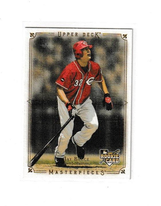 2008 UD Masterpieces Rookies #59 Jay Bruce