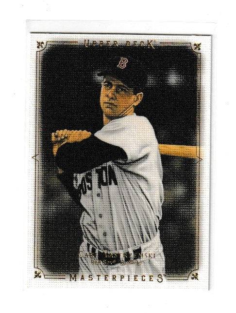 2008 UD Masterpieces #11 Carl Yastrzemski