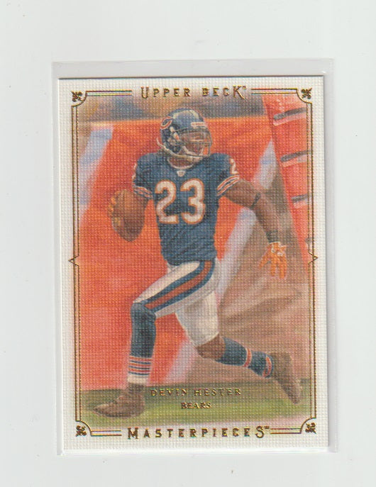 2008 UD Masterpieces #20 Devin Hester