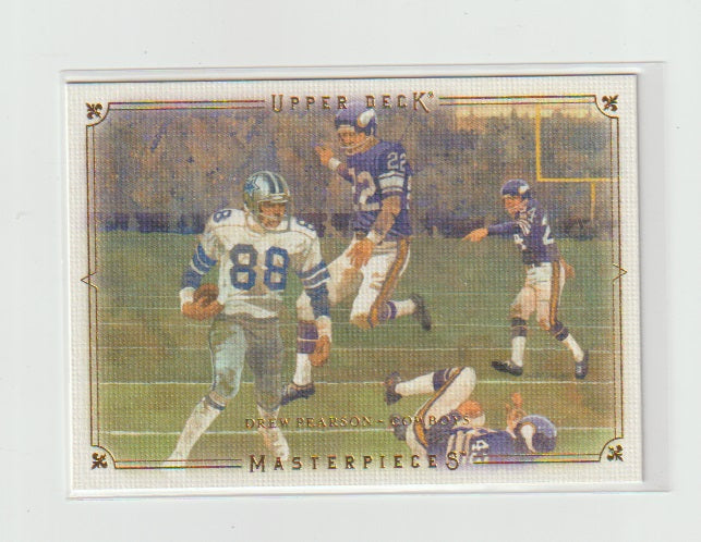 2008 UD Masterpieces #27 Drew Pearson