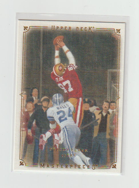 2008 UD Masterpieces #28 Dwight Clark