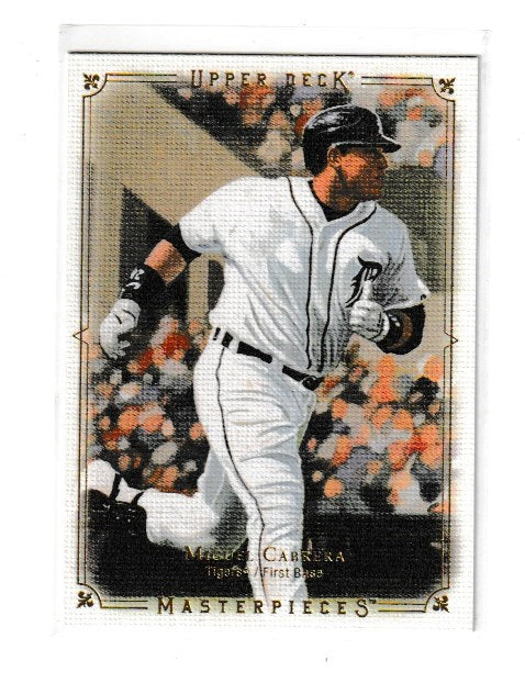 2008 UD Masterpieces #36 Miguel Cabrera