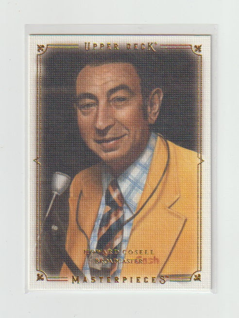 2008 UD Masterpieces #40 Howard Cosell
