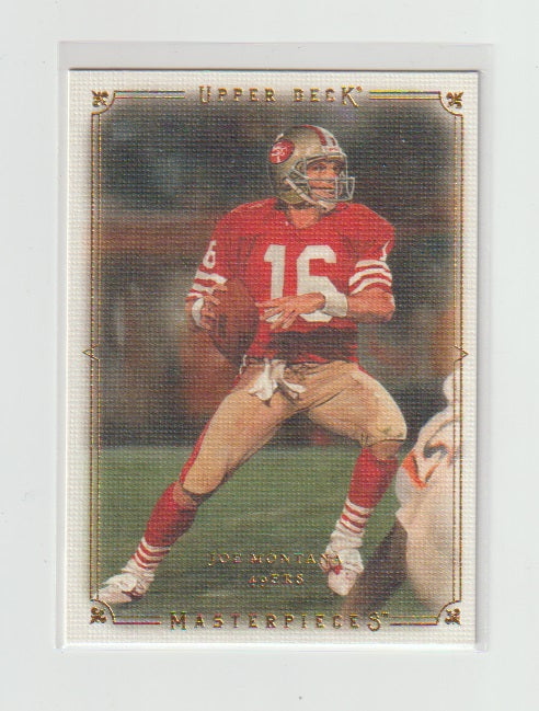 2008 UD Masterpieces #46 Joe Montana