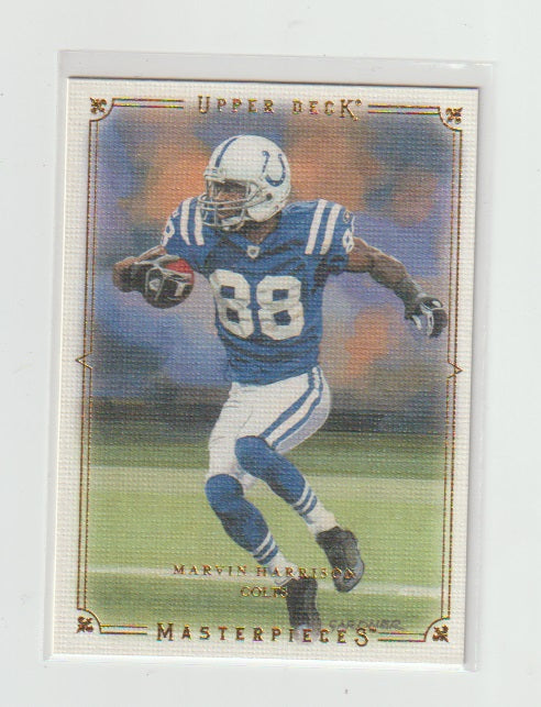 2008 UD Masterpieces #62 Marvin Harrison