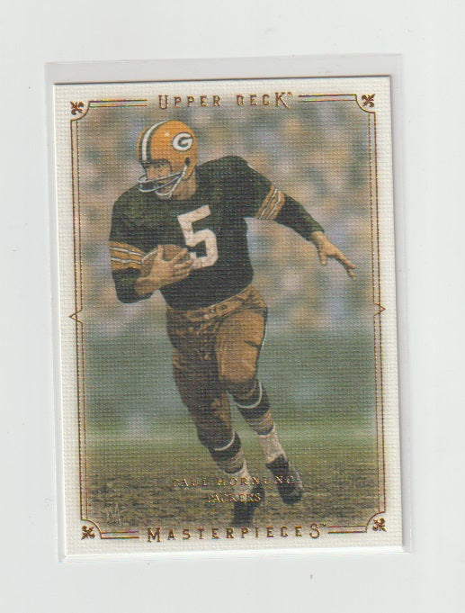 2008 UD Masterpieces #67 Paul Hornung