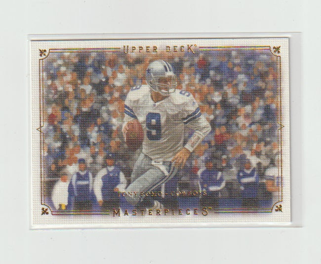 2008 UD Masterpieces #85 Tony Romo