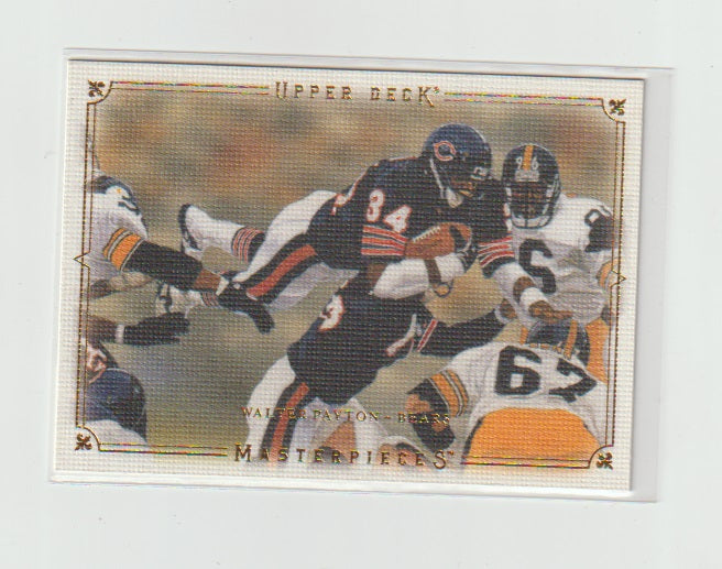 2008 UD Masterpieces #88 Walter Payton