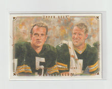 Load image into Gallery viewer, 2008 UD Masterpieces #97 Paul Hornung &amp; Brett Favre
