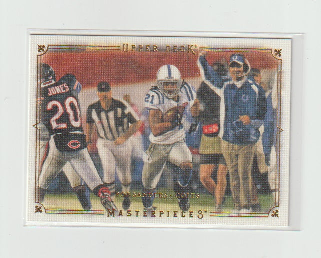 2008 UD Masterpieces #9 Bob Sanders