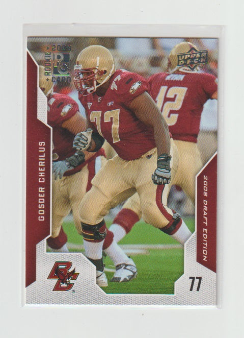 2008 Upper Deck Draft Edition Rookie #9 Gosder Cherilus