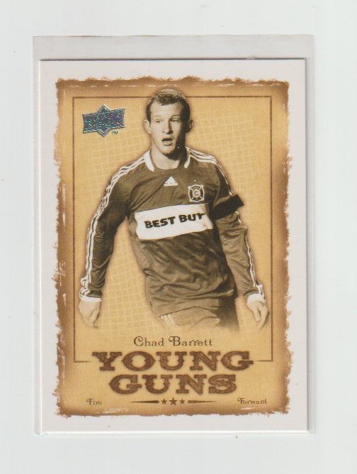 2008 Upper Deck MLS Young Guns #YG-1 Chad Barrett