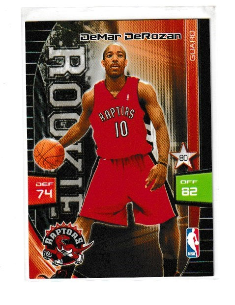 2009-10 Adrenalyn Rookie #74 DeMar DeRozan