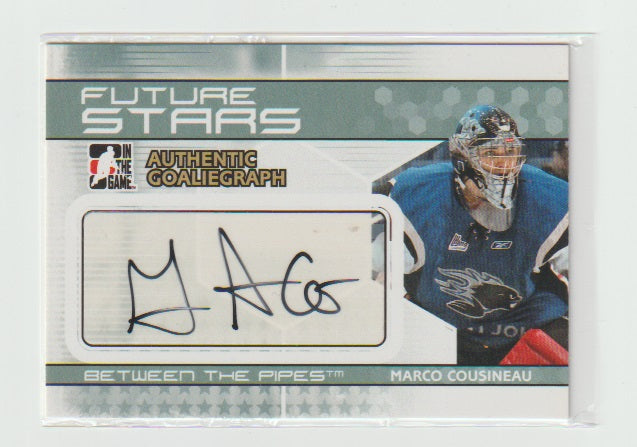 2009-10 Between The Pipes Autographs #A-MCO Marco Cousineau