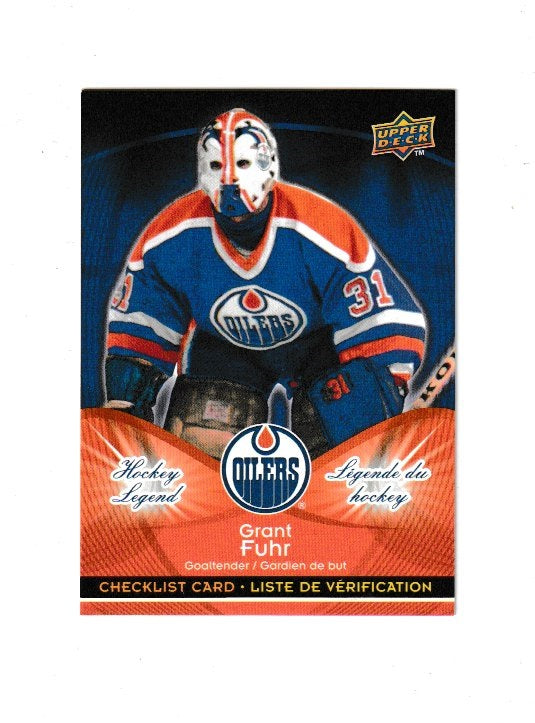 2009-10 McDonald's Checklists #CL4 Grant Fuhr