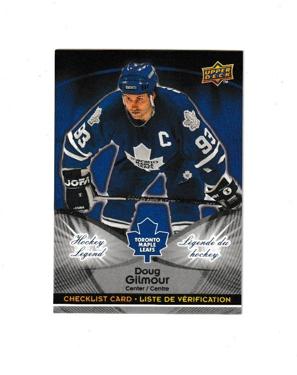 2009-10 McDonald's Checklists #CL6 Doug Gilmour