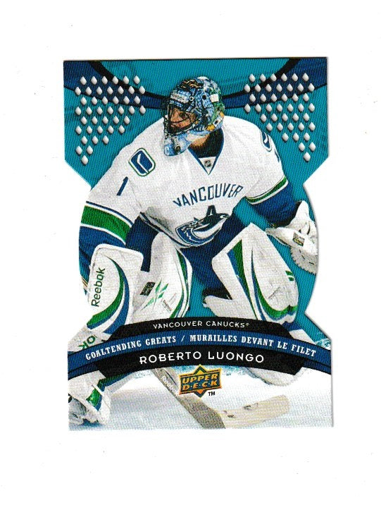 2009-10 McDonald's Goaltending Greats #GG2 Roberto Luongo