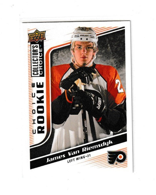 2009-10 Collector's Choice Choice Rookies #280 James van Riemsdyk