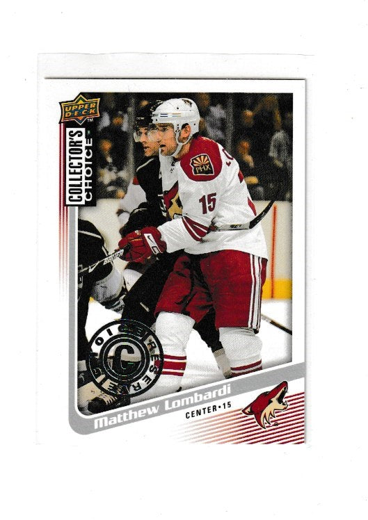 2009-10 Collectors Choice Choice Reserve #37 Matthew Lombardi