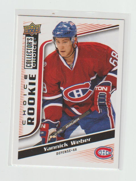 2009-10 Collectors Choice Rookie #263 Yannick Weber