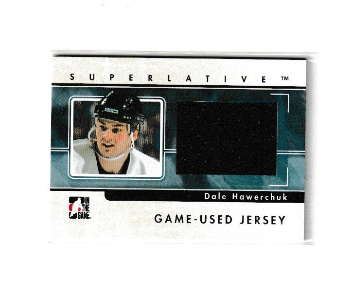 2009-10 ITG Superlative Game Used Jerseys Silver #GUJ-47 Dale Hawerchuk