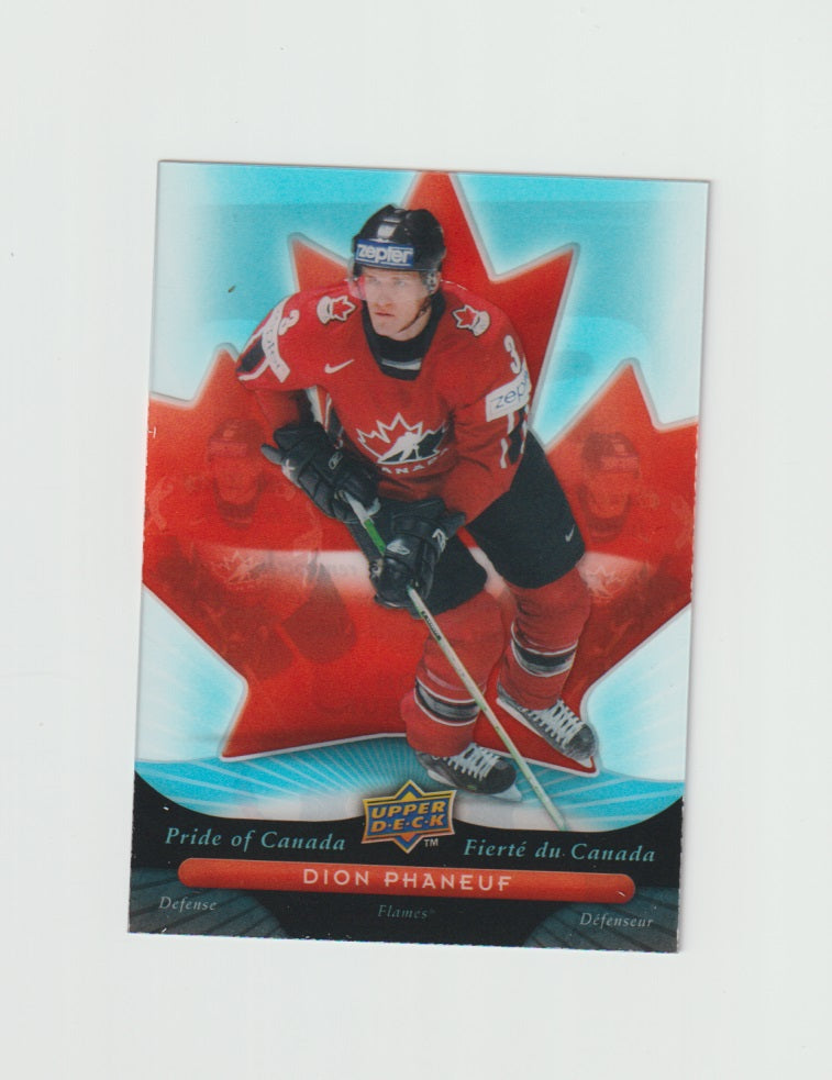 2009-10 McDonald's Pride of Canada #PC11 Dion Phaneuf