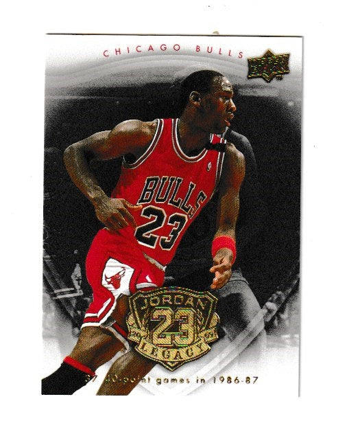 2009-10 Michael Jordan Legacy Collection Gold #15 Michael Jordan