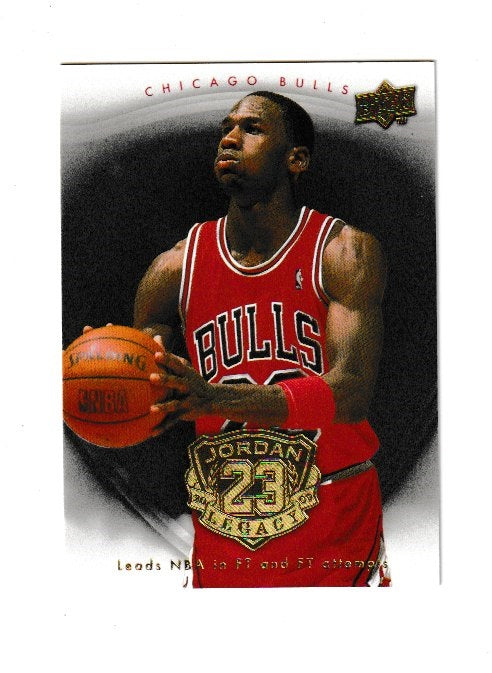 2009-10 Michael Jordan Legacy Collection Gold #19 Michael Jordan