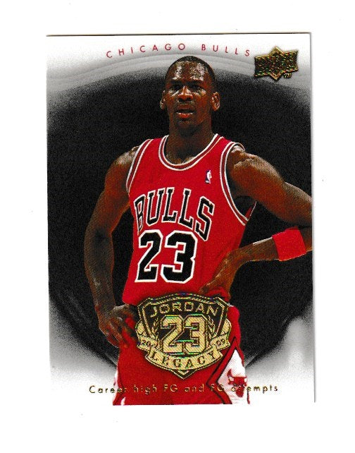 2009-10 Michael Jordan Legacy Collection Gold #21 Michael Jordan