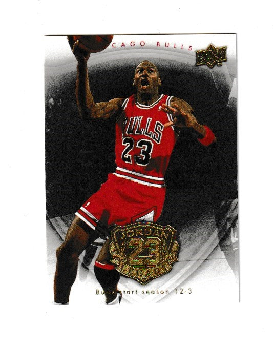 2009-10 Michael Jordan Legacy Collection Gold #23 Michael Jordan