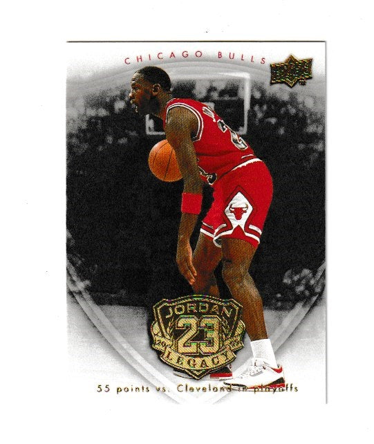 2009-10 Michael Jordan Legacy Collection Gold #26 Michael Jordan