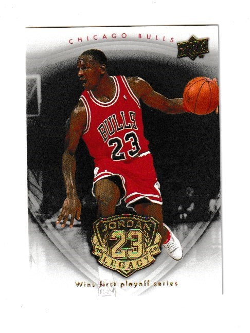 2009-10 Michael Jordan Legacy Collection Gold #27 Michael Jordan