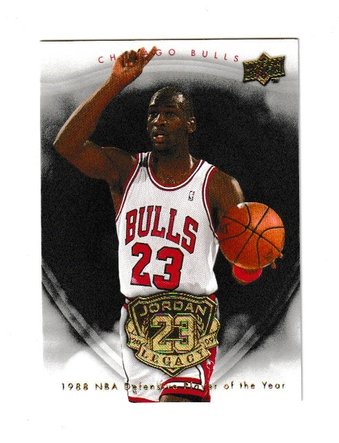 2009-10 Michael Jordan Legacy Collection Gold #28 Michael Jordan