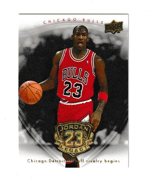 2009-10 Michael Jordan Legacy Collection Gold #29 Michael Jordan