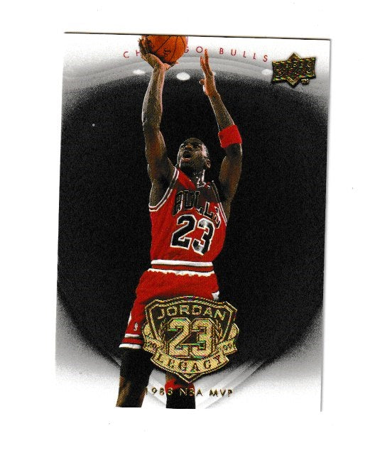 2009-10 Michael Jordan Legacy Collection Gold #30 Michael Jordan