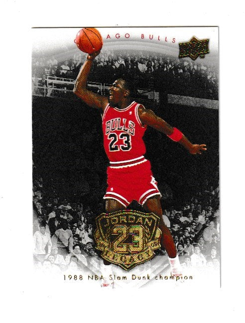 2009-10 Michael Jordan Legacy Collection Gold #32 Michael Jordan