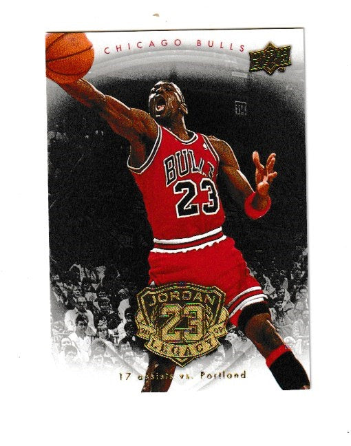 2009-10 Michael Jordan Legacy Collection Gold #34 Michael Jordan