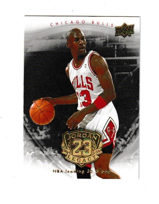 2009-10 Michael Jordan Legacy Collection Gold #35 Michael Jordan